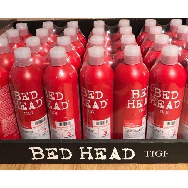 DẦU GỘI TIGI BED HEAD DẦU GỘI TIGI ĐỎ DÀNH CHO TÓC KHÔ GÃY RỤNG DẦU GỘI TIGI GIÚP TÓC CHẮC KHỎE