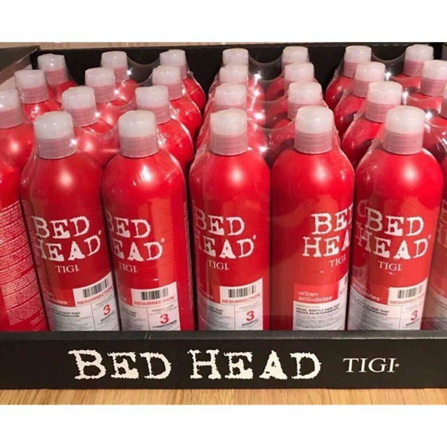 [Mã 66FMCGSALE hoàn 8% xu đơn 500K] TIGI ĐỎ - CẶP DẦU GỘI TIGI BED HEAD URBAN ANTIDOTES Resurrection 750ml*2