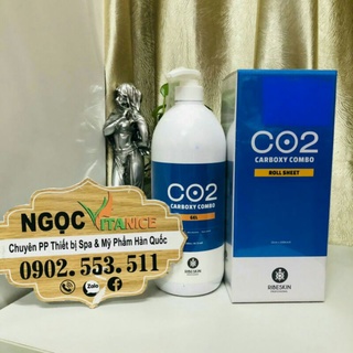 SET MẶT NẠ + CHAI CO2 DJ CARBON THERAPY 1500ml