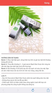 Serum Bạch Đan Dược
