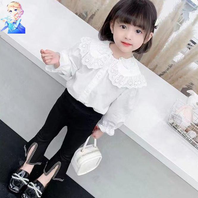 Quần Jean Dài Chống Muỗi Phong Cách Phương Tây Thời Trang Mùa Xuân Hè Kiểu Mới Dành Cho Bé Gái 2022