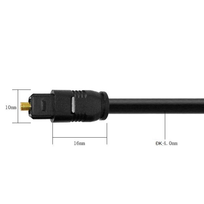 Dây audio quang Optical cao cấp dài từ 1,5m