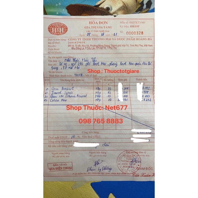 Ocean PicoZinC - Bổ sung kẽm, tăng đề kháng,hỗ trợ tiêu chảy