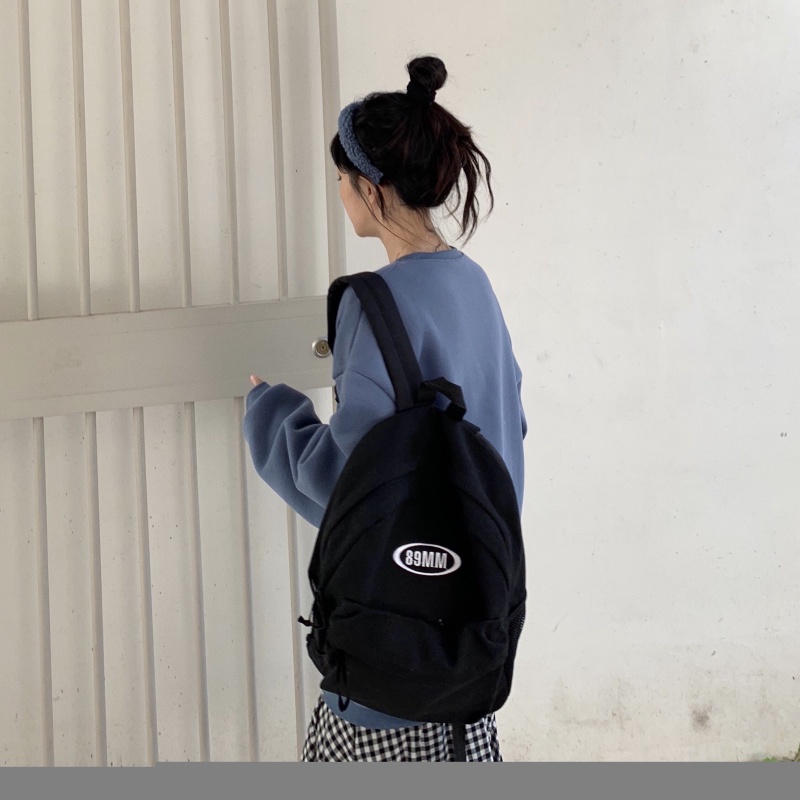 Áo Sweater Tay Dài Màu Trơn Phong Cách Hàn Quốc