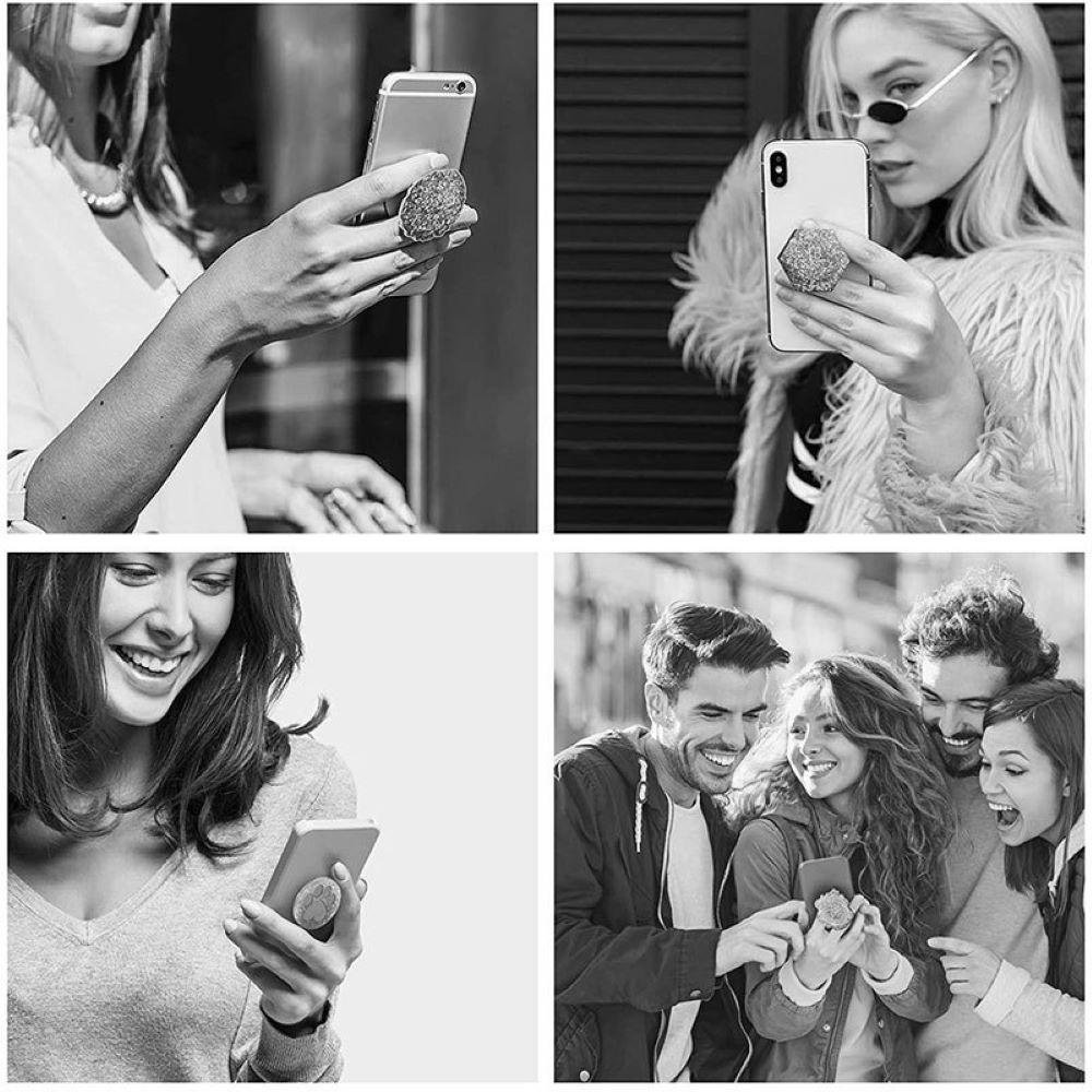 YIYU Dụng Cụ Kẹp Điện Thoại Với 7 Ngăn Chứa Epoxy Bằng Silicon Hình Tròn