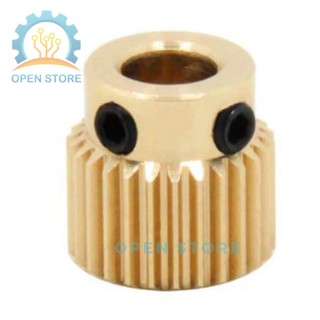 Bánh răng đùn nhựa mk8- 26 răng - puly 26/36 răng
