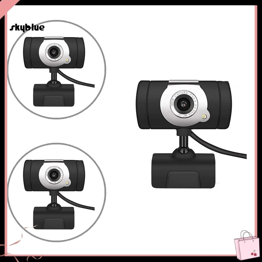 Webcam USB 480P có micro cho máy tính/laptop