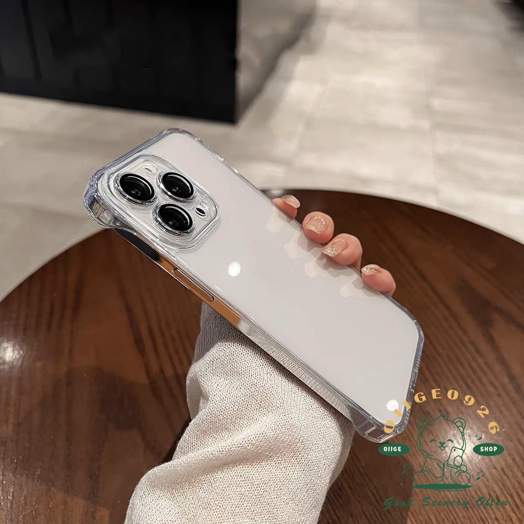 Ốp Điện Thoại TPU Siêu Mỏng Không Viền Chống Rơi Cho Iphone14 13 12 Pro Max Plus
