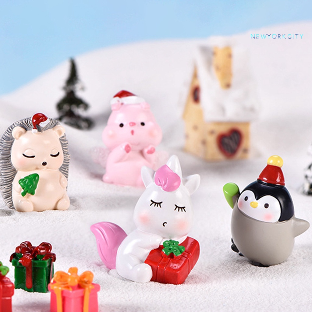 Mô Hình Động Vật Hoạt Hình Xinh Xắn Dùng Để Trang Trí