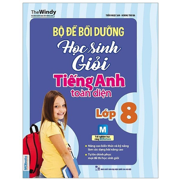 Sách Bộ đề bồi dưỡng học sinh giỏi tiếng anh toàn diện lớp 8