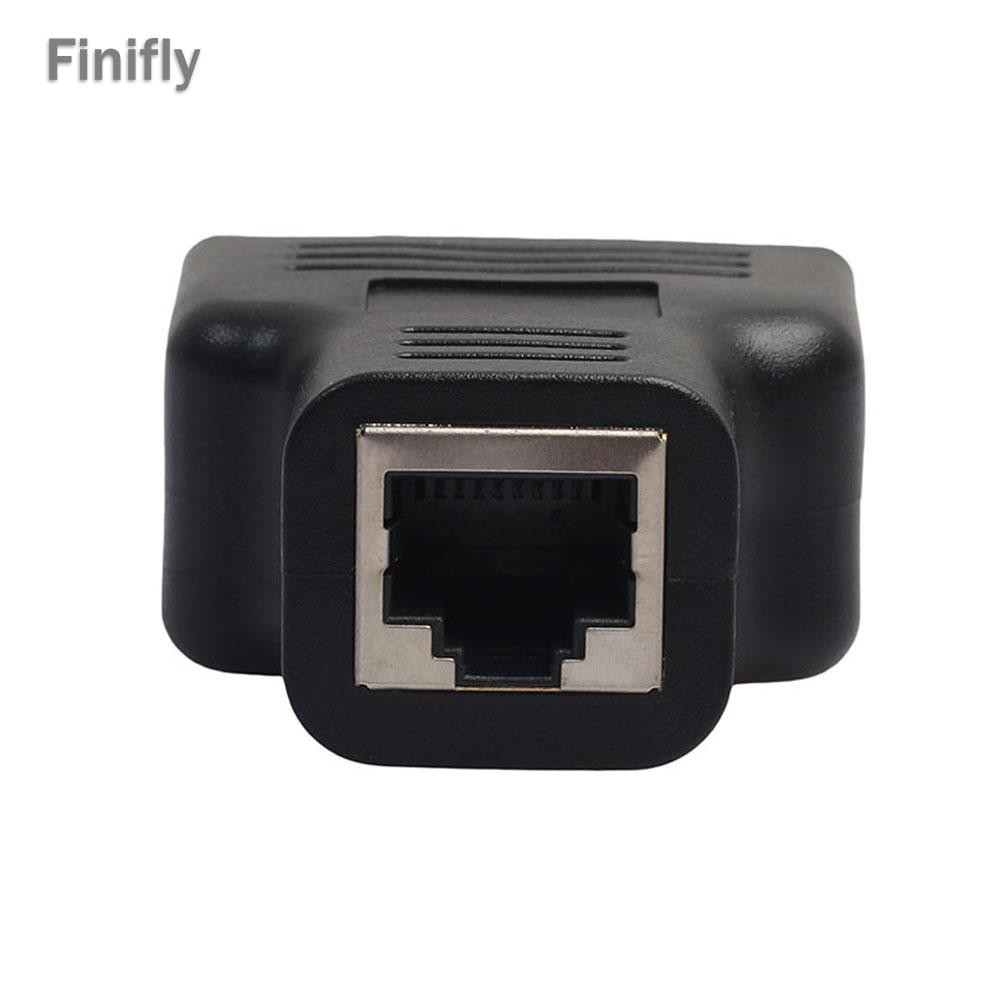 Bộ Chia Cổng Mạng Lan Rj45 1 Sang 2 Dual Female Port Lan Ethernet Sockt | BigBuy360 - bigbuy360.vn