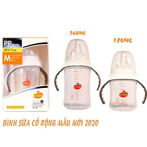 BÌNH WESSER NANO SILVER 260ML -