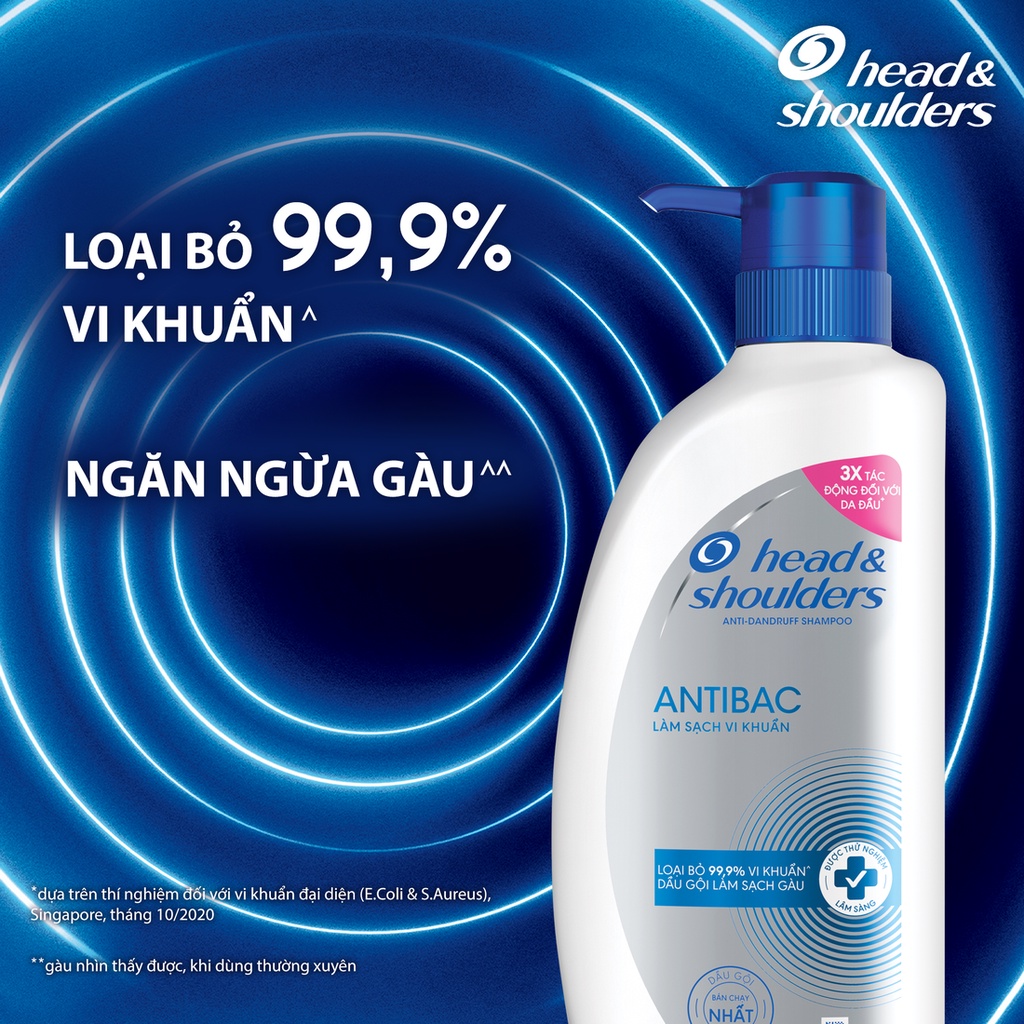 Combo 2 Dầu Gội Antibac 850ml