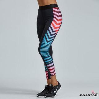 Quần Legging Thể Thao Phối Màu Tương Phản