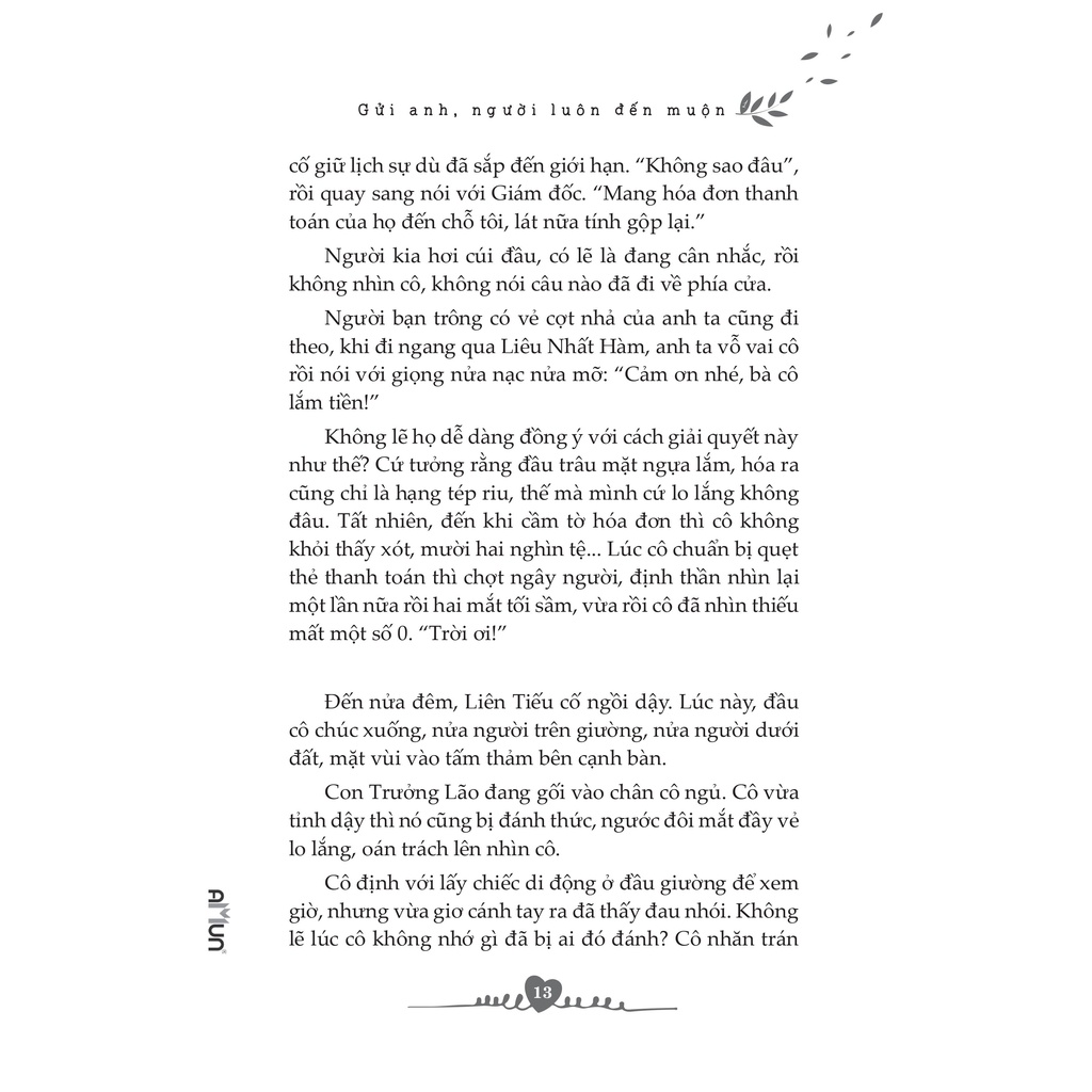 Sách Gửi Anh, Người Luôn Đến Muộn (Bộ 2 Tập)