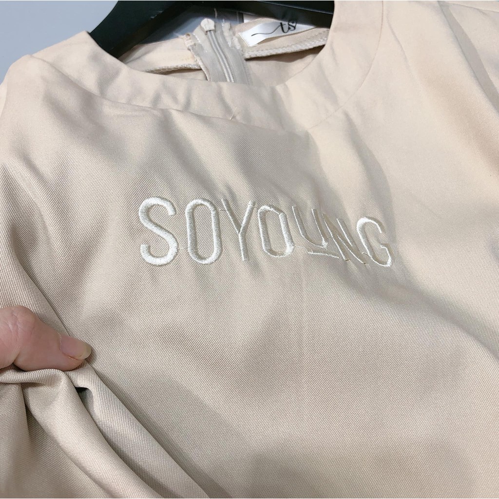 Váy liền SoYoung túi trước 3 màu trẻ trung ( kèm ảnh thật, video ) | BigBuy360 - bigbuy360.vn