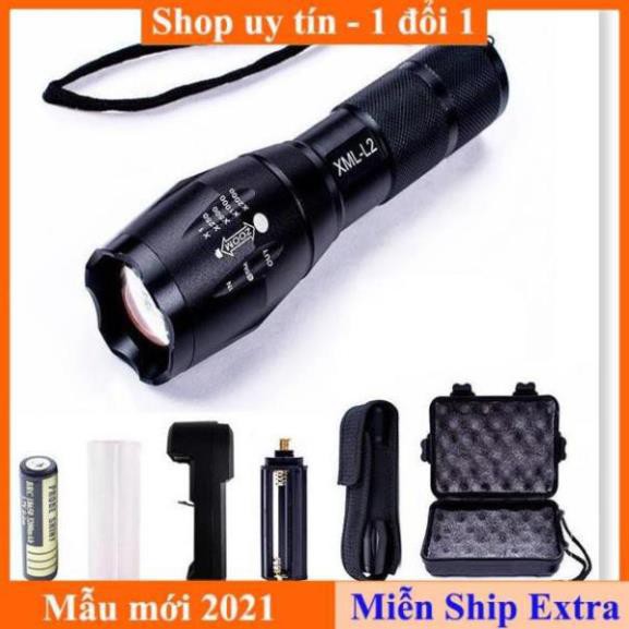[ Xả kho tết] Đèn pin siêu sáng- Đèn PIN XML_T6, Siêu bền bảo hành uy tín 1 đổi 1 | BigBuy360 - bigbuy360.vn