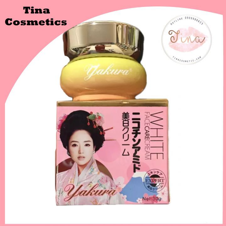 YAKURA Nám Tàn Nhang Đồi Mồi Mụn Thâm Trắng Da Chống Nhắn 30GR