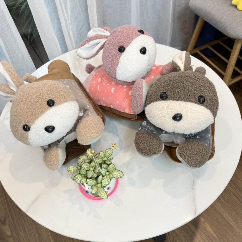 (BẢO HÀNH 6 THÁNG) Túi sưởi ấm hình thú thỏ xinh , túi chườm nóng