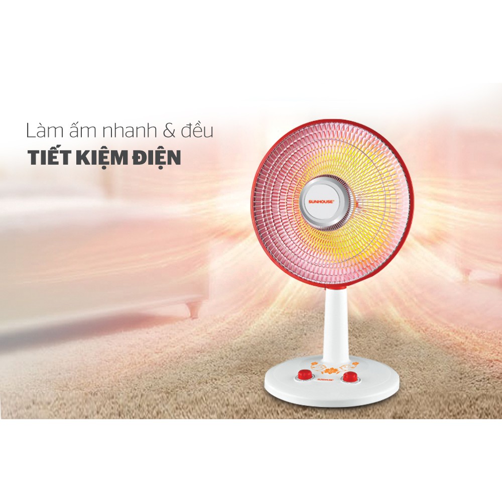 Quạt sưởi Halogen Sunhouse SHD7006