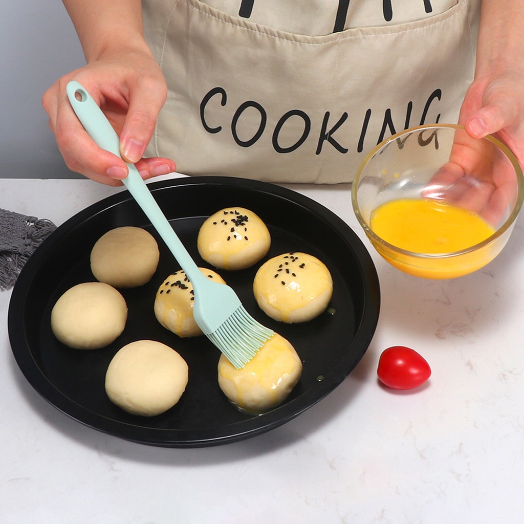 5 Bộ dao, dụng cụ vét bột và cọ quét dầu có chất liệu silicone máy đánh trứng dụng cụ làm bánh dụng cụ nhà bếp khuôn