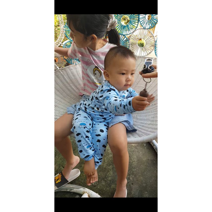 [HCM] Đồ bộ mặc nhà cho bé 5-17jg vừa in hoạt hình dễ thương, Cotton thun lạnh Minky Mom, vải Sài Gòn (NamyShop39)