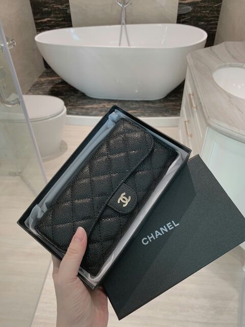 Ví nữ CN classic da trơn&amp; da sần fullbox