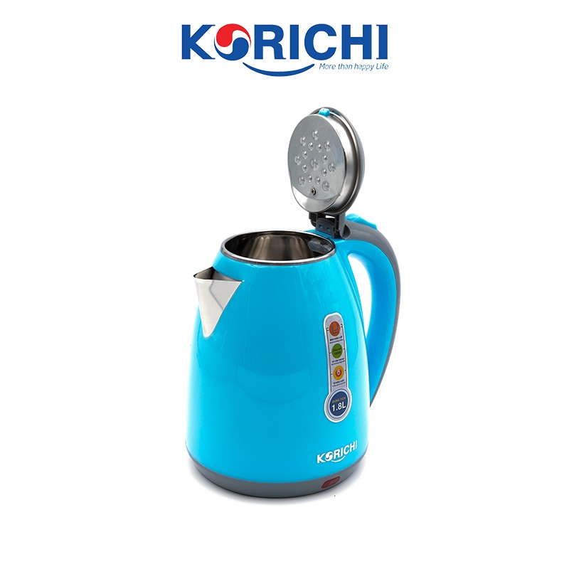 Ấm siêu tốc hai lớp Korichi - KRC-5182 - 1.8L 1500W - Bảo hành 12 tháng