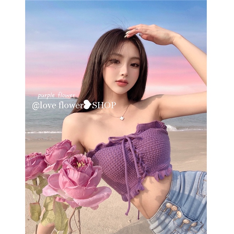 Áo Crop top Màu Xanh Lá Thiết Kế Quyến Rũ Thời Trang Cho Nữ