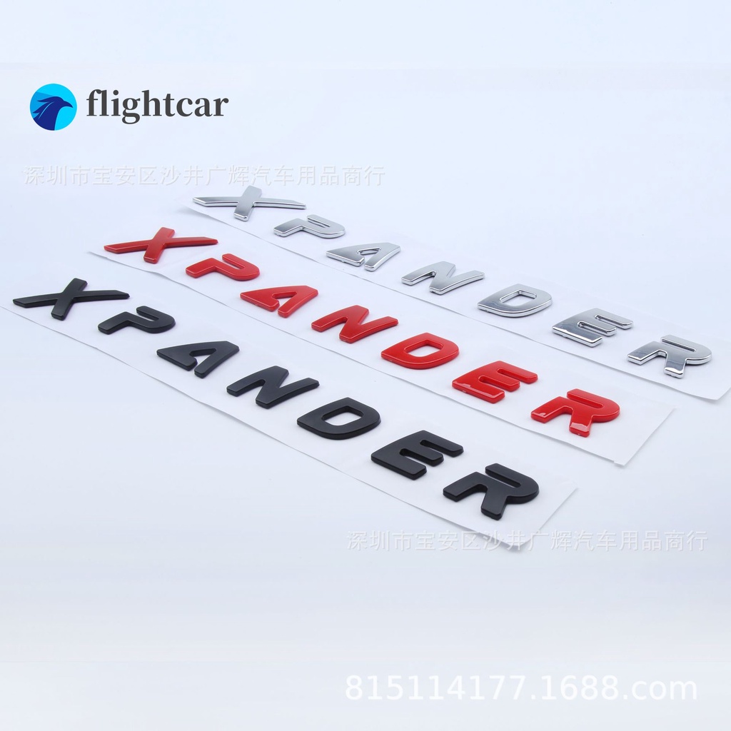 1 Nhãn Dán Trang Trí Xe Hơi Mitsubishi XPANDER In Chữ Tiếng Anh