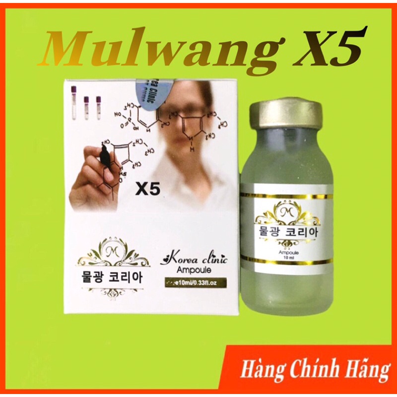 [Tế Bào Gốc] Mulwang X5 - căng bóng da Hàn Quốc