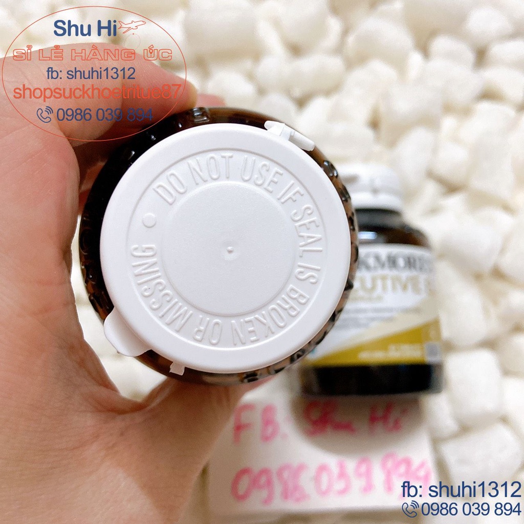 Viên uống giảm căng thẳng stress executive b blackmores, tăng năng lượng úc, blackmores executive b stress 62v, 125 viên