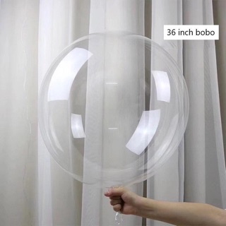 bóng trong suốt bobo galaxy các cỡ 18", 24", 36"