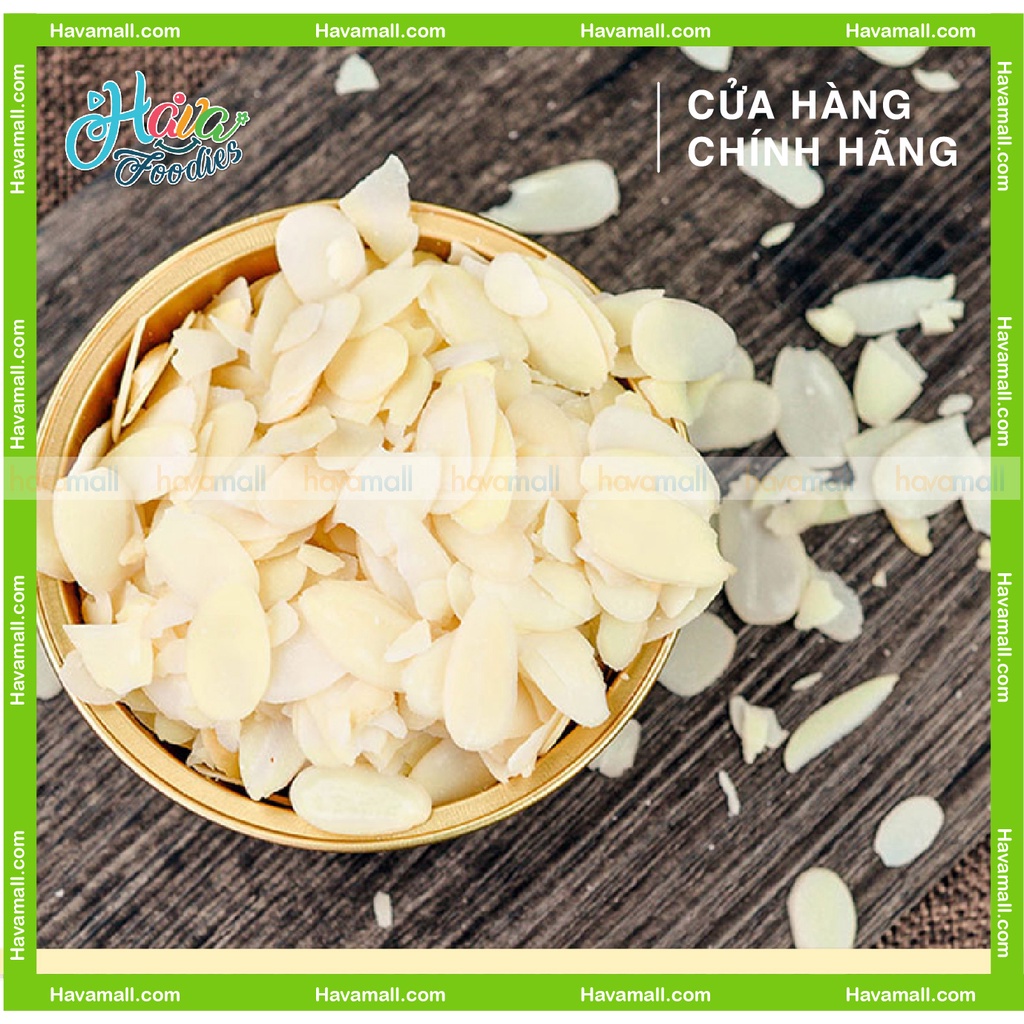 [HÀNG CHÍNH HÃNG] Hạnh Nhân Cắt Lát Havafood 100gr – Raw Sliced Almond