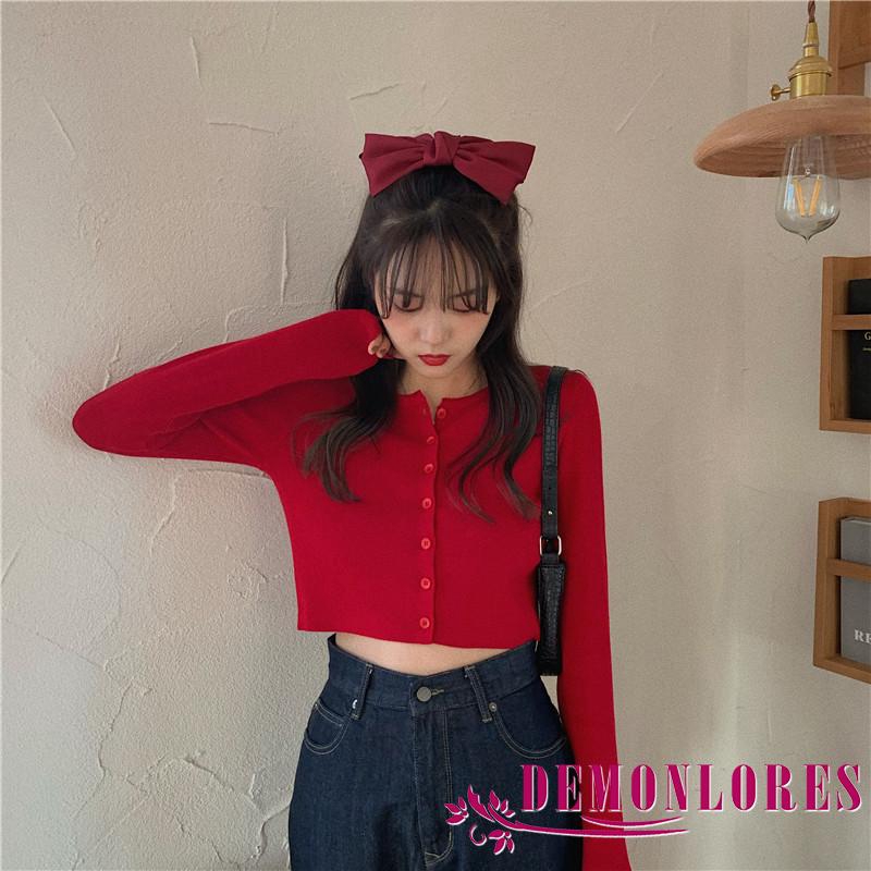 Áo Khoác Cardigan Tay Dài Thời Trang Quyến Rũ Cho Nữ