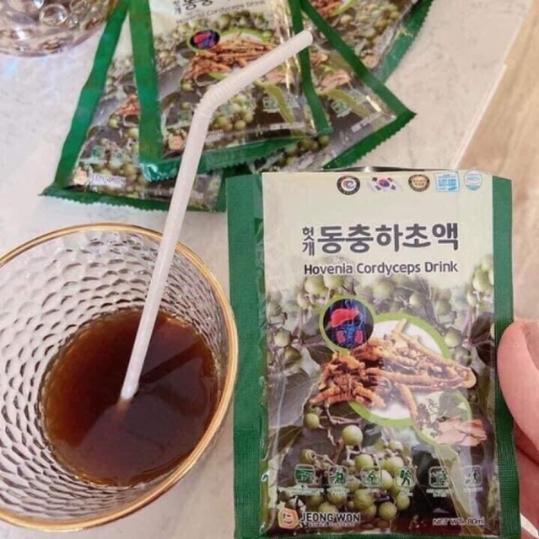 Nước Bổ Gan Đông Trùng Hạ Thảo Jeong Won Hàn Quốc [ Hàng Mới Về ]