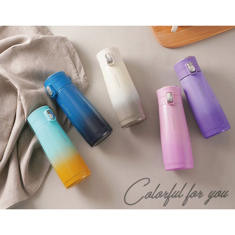 Bình Giữ Nhiệt Lock&Lock Holiday Sunset I.d Tumbler 450ml