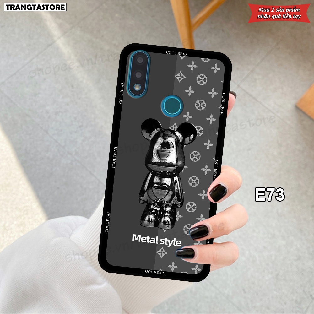 Ốp Vsmart Joy 2 Plus / Joy2+ in hình gấu Bearbrick,Metal Style,Doremon siêu dễ thương chất lượng