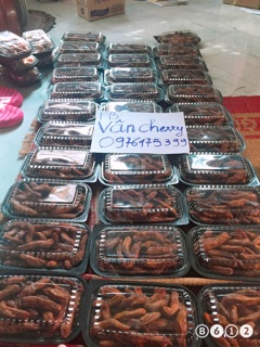 Chuối sấy dẻo hanmade 1kg ( bao chát)