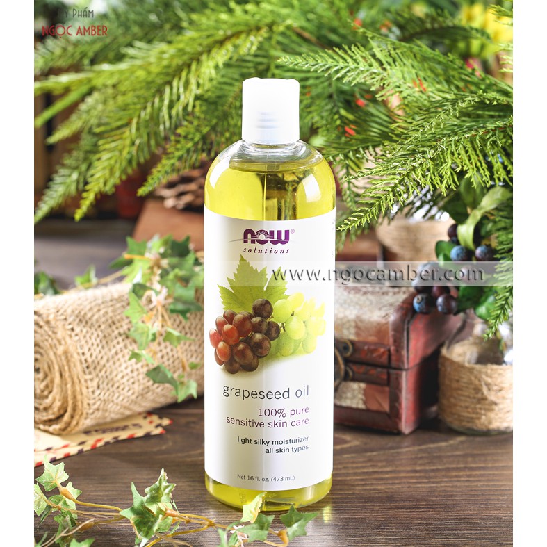 DẦU HẠT NHO GRAPESEED OIL PURE 118ML NHẬP KHẨU CHÍNH HÃNG