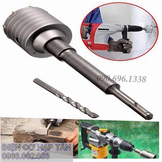 Mũi khoan rút lõi bê tông - mũi khoét lỗ tường bê tông đi máy lạnh phi 30 -40- 50- 60- 90mm