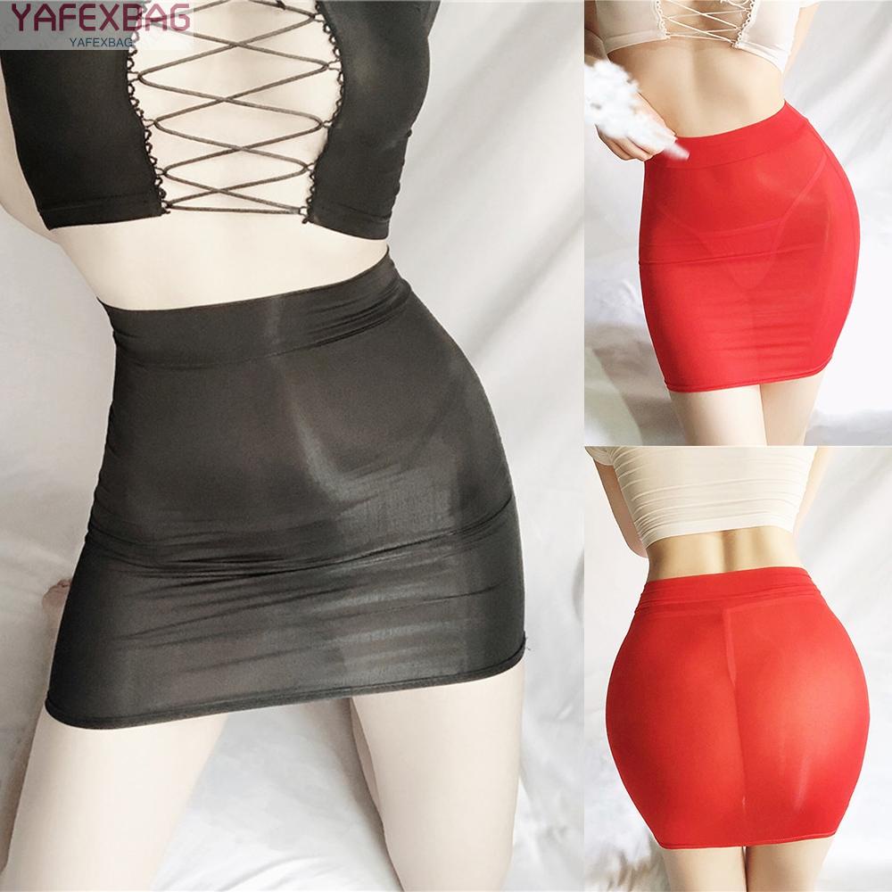 Skirt Club Short Mini Skirt Lingerie Sheer Mesh Micro Mini Skirt Nightwear