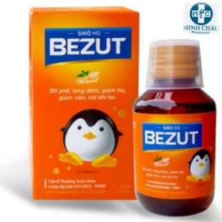✓
Siro ho Bezut ® giảm ho nhanh, hiệu quả, giảm nôn trớ khi ho, dùng được cho trẻ dưới 2 tuổi chai 110ml
