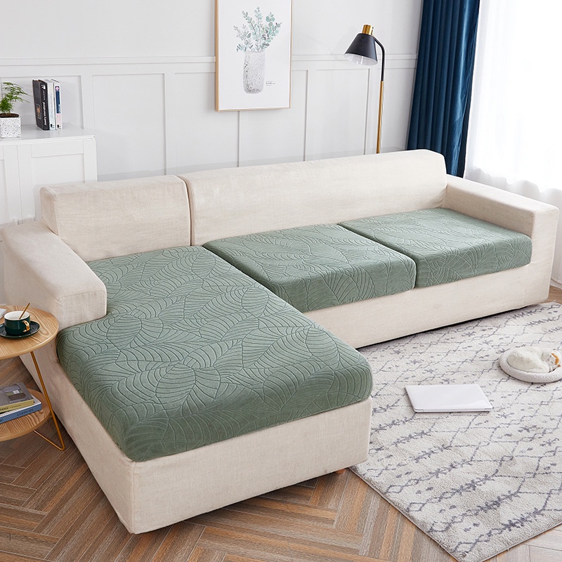 Ossayi Vỏ Bọc Ghế Sofa 1/2/3/4 Chỗ Ngồi Chất Liệu Co Giãn Dày Dặn Chống Thấm Nước Tiện Dụng