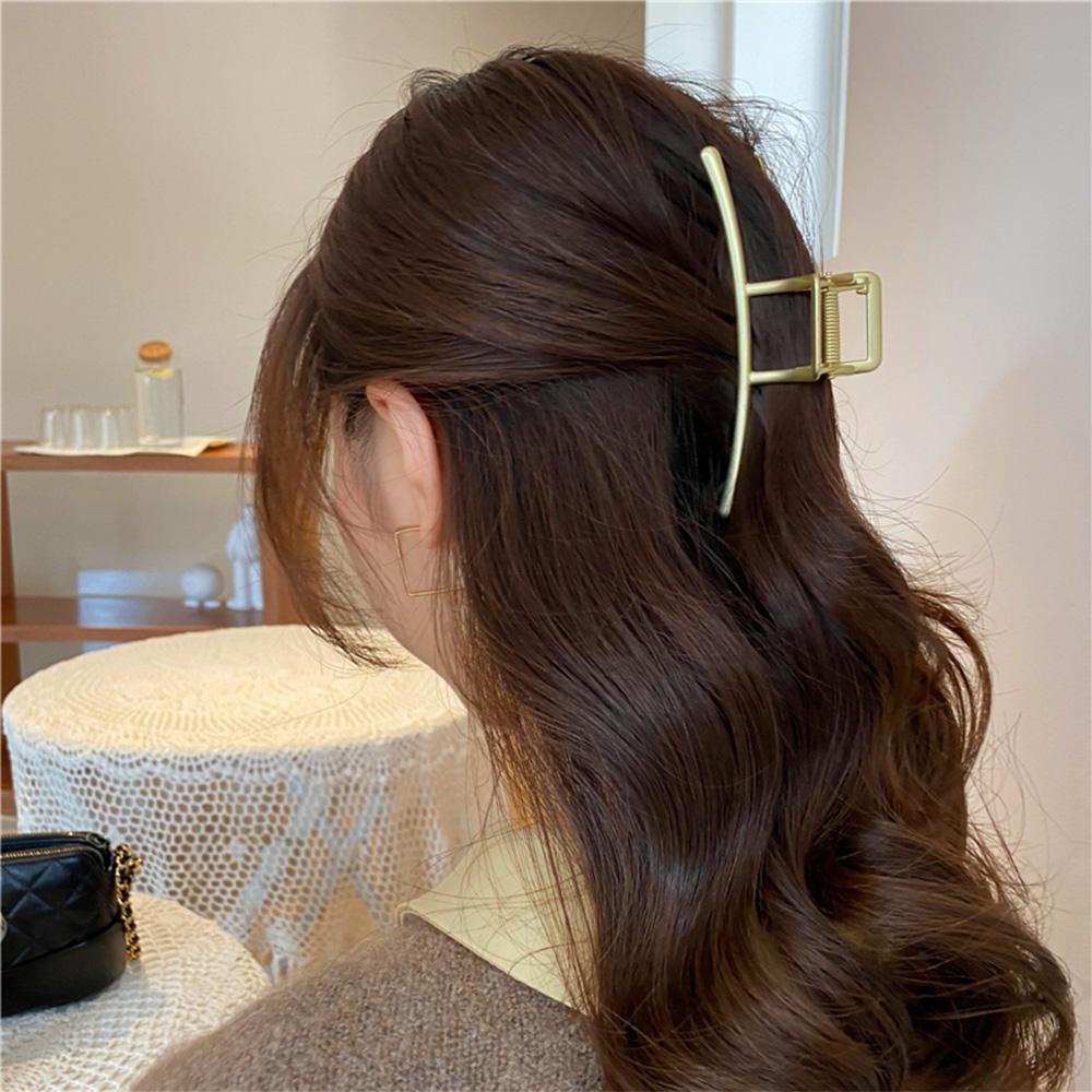 Kẹp Tóc Càng Cua Đính Đá Phong Cách Vintage Hàn Quốc