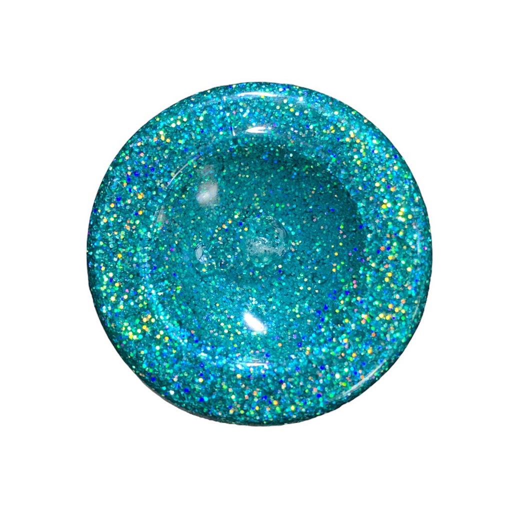 50g Sơn bóng Kim Tuyến Flakes 0.2mm Xanh Ngọc ánh chiếu bảy màu (B1K-702-1)