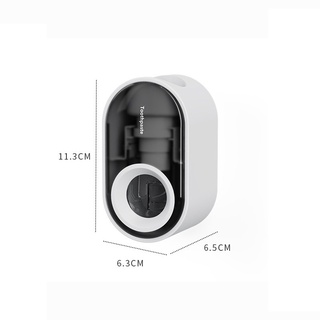 Convenient wall-mounted automatic toothpaste squeezer for families with color options