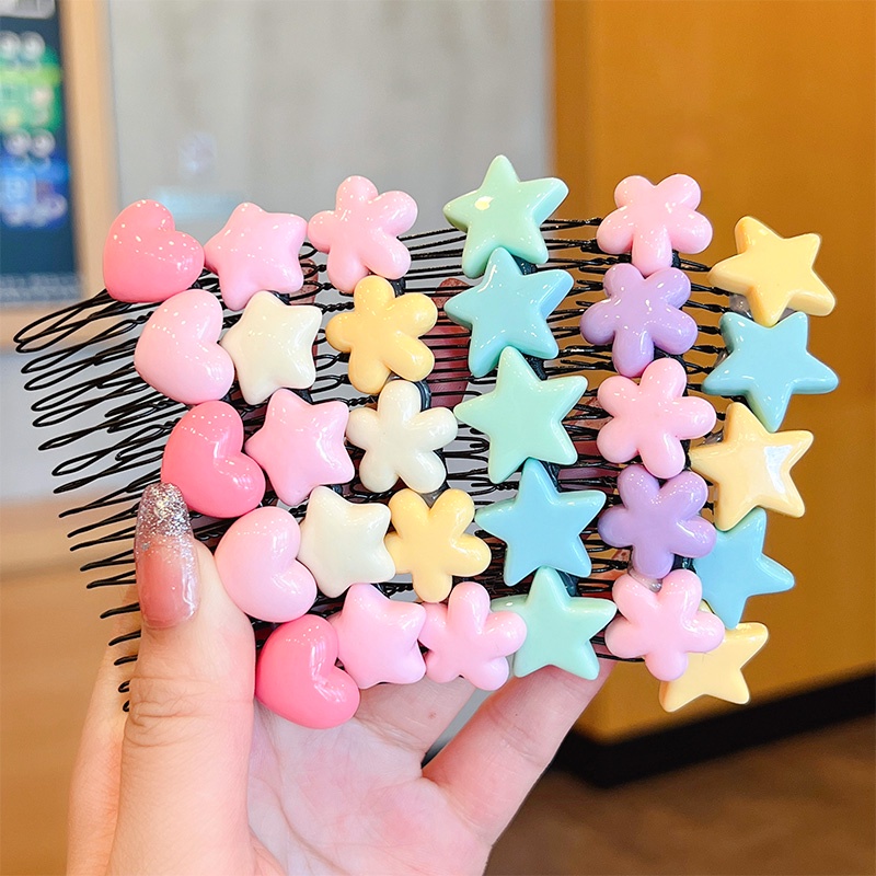 Lược Cài Tóc Hình Ngôi Sao Dễ Thương Cho Bé