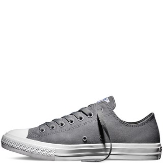 Giày AllStar Chuck II Cổ Thấp Nam Xám Nhạt