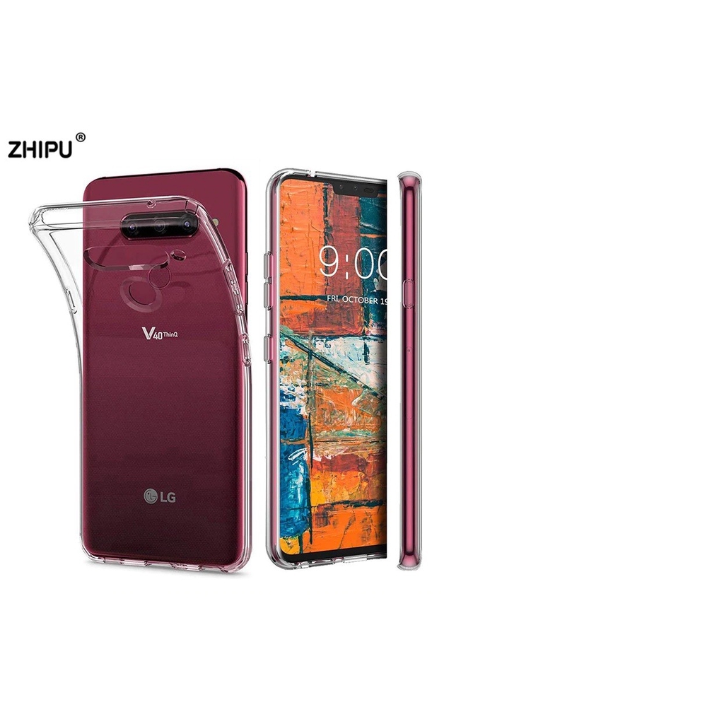 Ốp lưng dẻo TPU trong suốt cho LG V50 ThinQ, V30, V40 ThinQ, G6, G7 ThinQ, G8 Thin Q, G5, G4, G3, G2, V20, V10